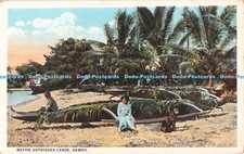 R307427 Native Outrigger Canoe Hawaii