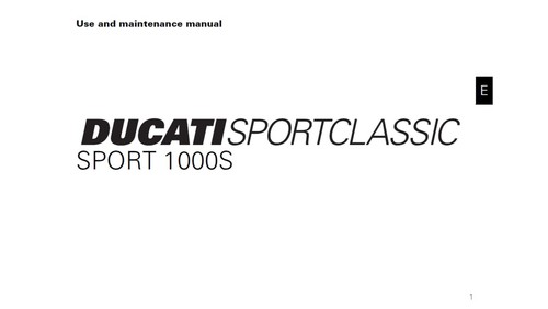 2008 ducati sportclassic - 2008,