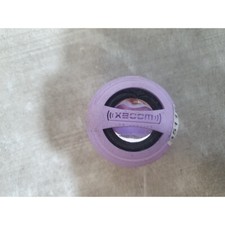Xboom Mini Portable Capsule Speaker Purple 3.5mm Jack Enhanced Bass Rechargeable