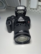 Canon EOS Rebel T5i 700D Digital SLR Camera Full Body And Lens Kit With Battery