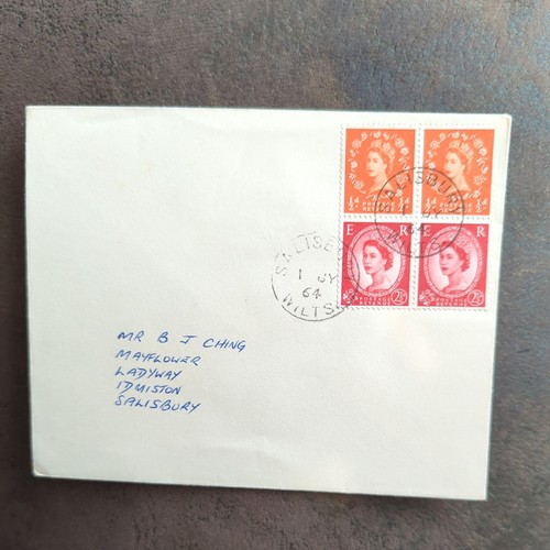 1964 dated stamped 1st - qe,