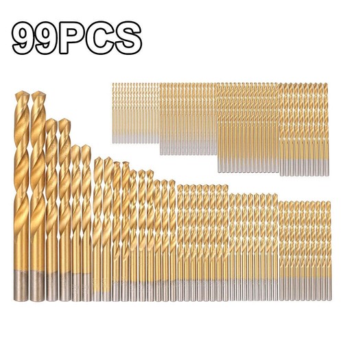 99pc cobalt drill bits set - drill, for