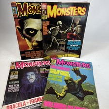 FAMOUS MONSTERS OF FILMLAND bundle of horror magazine