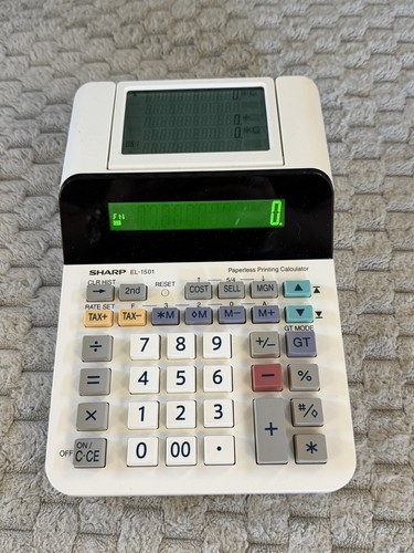 Sharp el1501 paperless - sharp,
