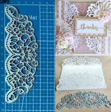 Metal Cutting Dies Lace Border Scrapbooking Embossing Card Album Crafts Stencils