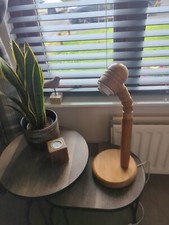 Vintage Pine Articulated Table Lamp Swedish / Scandinavia Design. (Light One). 