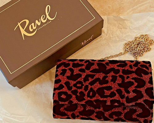 Ravel red picton clutch - red,
