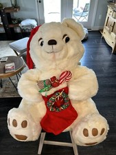 Inflatable Vtg Plush Teddy
