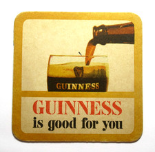 Vintage Guinness Beer Coaster