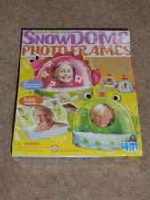 4M Snow Dome Photo Frames kit, makes 2 - still sealed