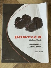 Bowflex SelectTech 1090i Adjustable Pair of Dumbbells 4-41kg each over £900 new 