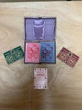 Vintage Boxed Bezique Card