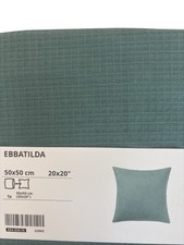 Ikea EBBATILDA Grey-Turquoise