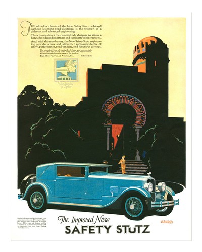 Vintage car wall - poster,