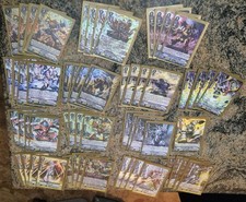 Cardfight Vanguard Sleeved nova grappler asura Kaiser deck+deck box+extra cards