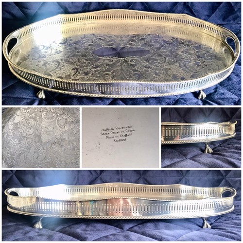 Large vintage silver - silver, plated