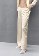 Zara CREAM SILK BLEND PYJAMAS