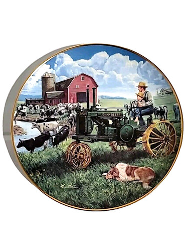John deere tractor - john,