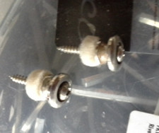 Vintage 1960s Gibson strap buttons  Les Paul Custom