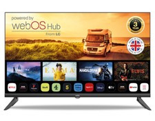 Cello 32 Inch Smart 12v 24v TV WiFi Freeview Play  Freesat CARAVAN MOTORHOME TV