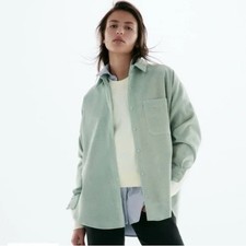 ZARA Fine Wales Corduroy Over