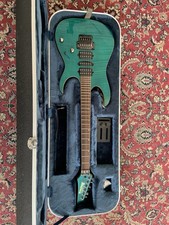 Ibanez RG8570 J Custom Japanese Electric Guitar - Transparent Turquoise 2004