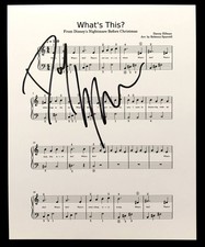 SIGNED DANNY ELFMAN NIGHTMARE