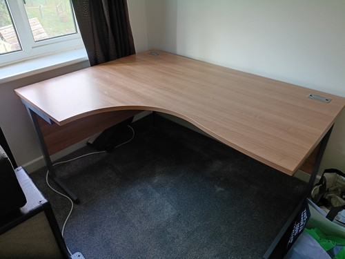 Office corner desk high - corner, desk,
