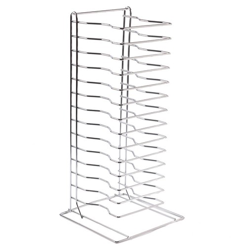 Pizza pan rack slot shelf - pan,