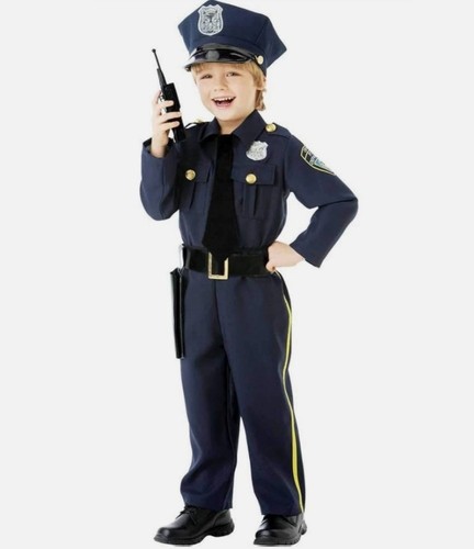 Boys police officer costume - police,