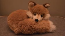 Vintage 1973 Steiff Red Fox Plush, Button Ear Steiff Fox, Made in West Germany