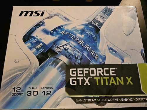 Msi geforce titan maxwell - msi, x