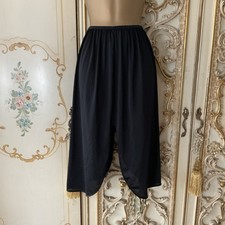 M&S Black  Polyester Half Slip