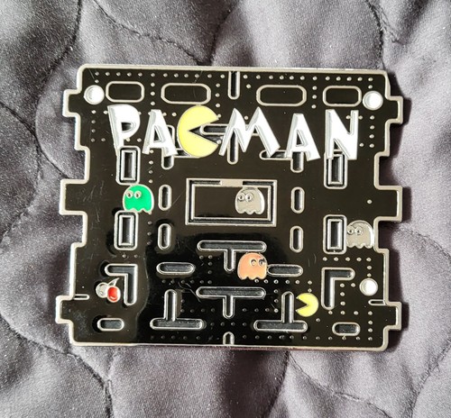 Pac man belt buckle - pac-man,