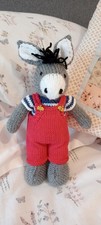Hand Knitted Darby The Donkey