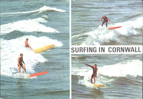 Surfing cornwall vintage - in,