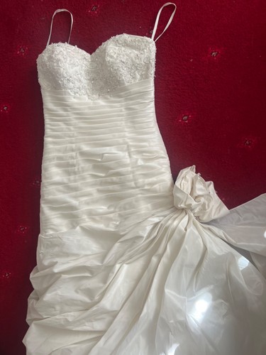 White long lace - , vintage