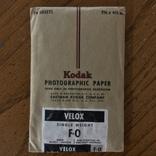 Kodak Velox F-0 Photographic