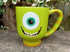 Mike Wazowski Eye Monsters Inc Green Yellow Large Mug Disney Store Official