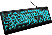 Large Print Backlit Keyboard
