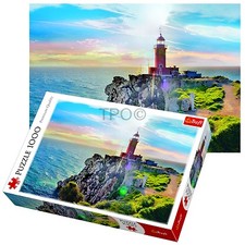 Trefl 1000 Piece Adult Large Melagavi Lighthouse Greece Jigsaw Puzzle NEW