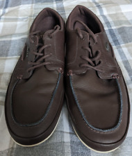 Lacoste Brown Marina Summer Shoes Size 10. Excellent condition