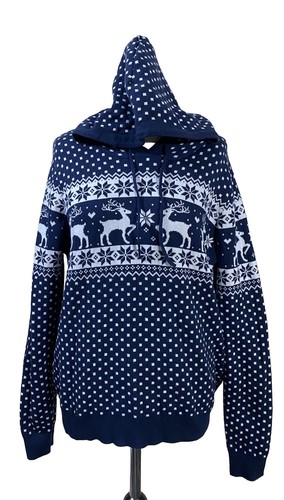 Fair isle hooded christmas - isle,