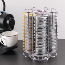 52 Pod Coffee Capsule Holder – Rotating T-Disc Rack for Tassimo Bosch