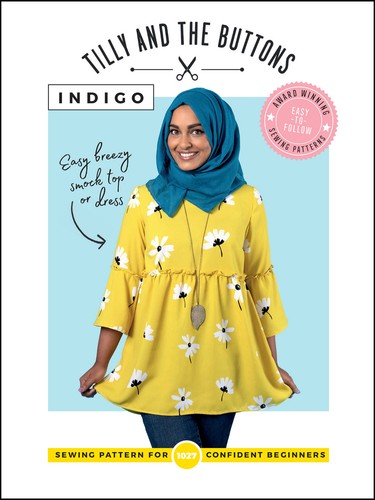 Tilly the buttons indigo - tilly,