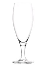 Olly Smith Lead Free Crystal Glass Set of 4 Beer Footed Glasses 400ml