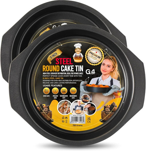 Pack inch 20cm non stick - 8, non-stick