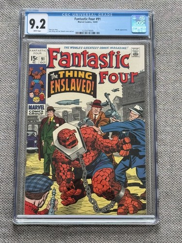 1969 fantastic four cgc - four, #91