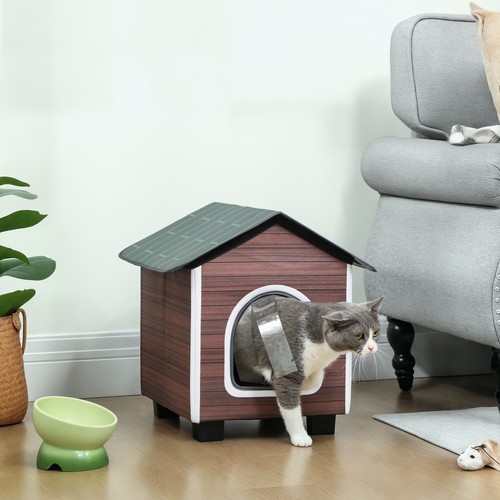 Insulated outdoor cat house - insulated,