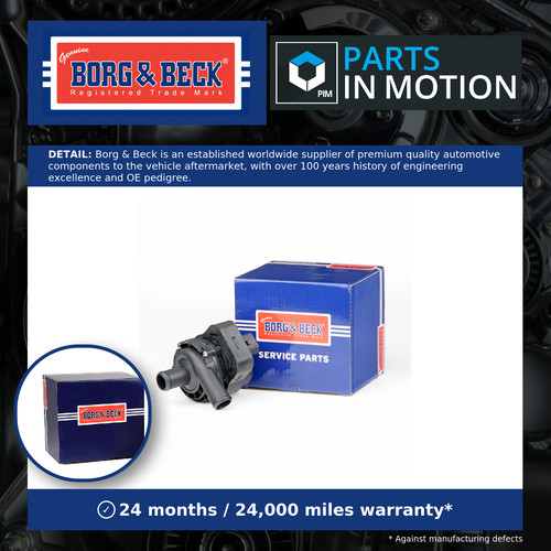 Water pump for parking - parking, heater